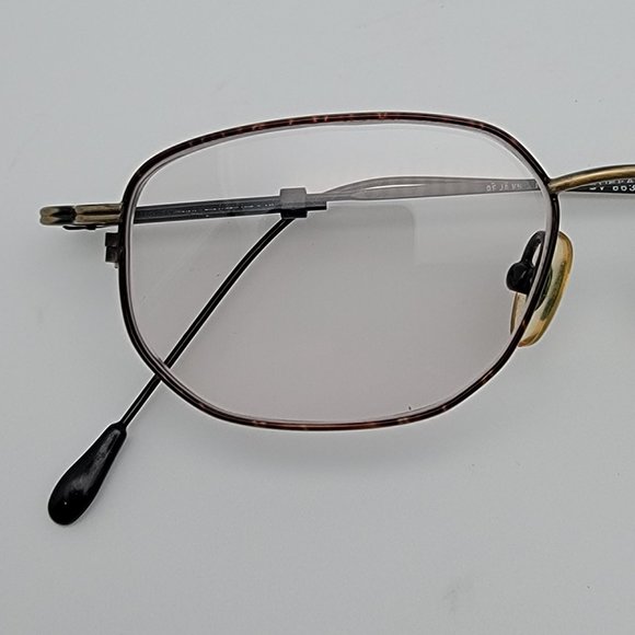 De Ja Vu DV 863 Col C Antique Gold Wire Frame Eyeglasses Korea 46-18-135 Vintage - Picture 12 of 12